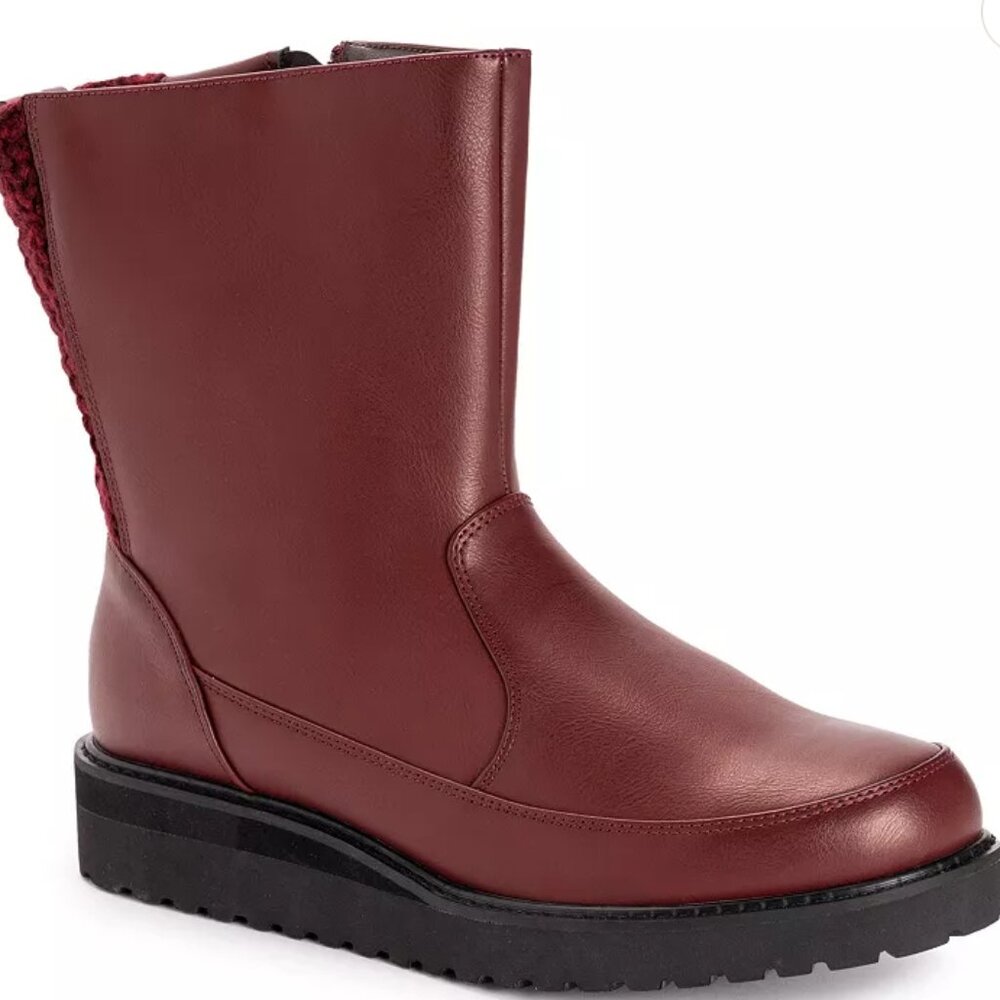 MUK LUKS Slope Natalie Women's Ankle Boots NIB - 9.5